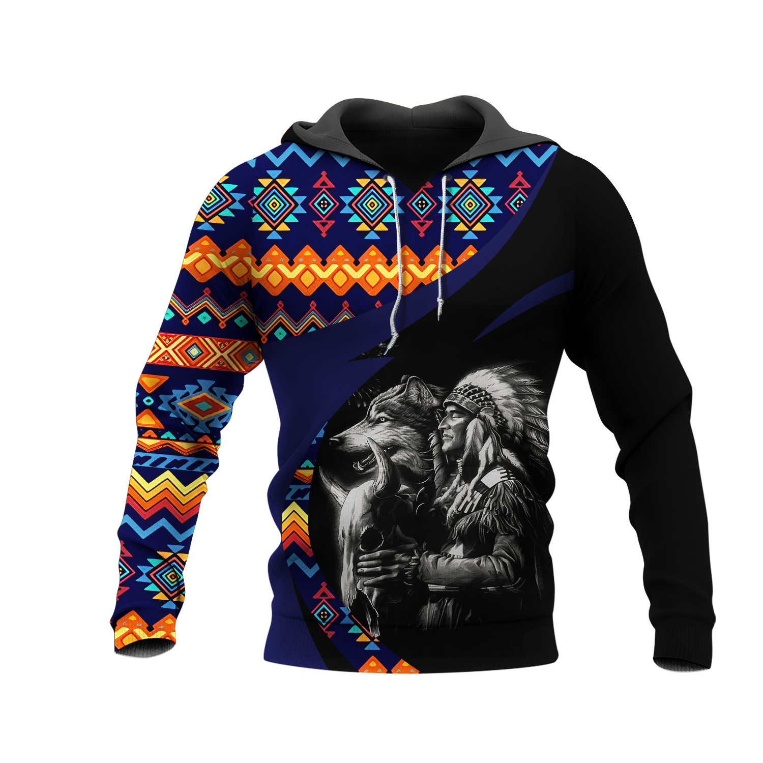 HD0011388  Pattern Native Pride 3D Hoodie