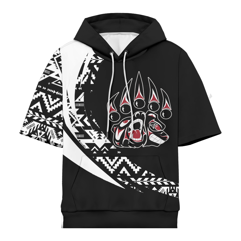 HD0012361 Pattern Native Pride 3D Short  Hoodie