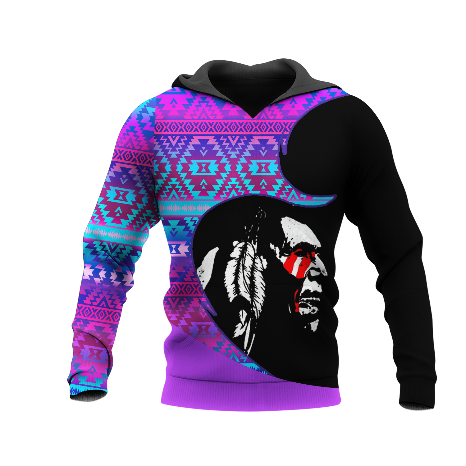 HD0011206 Pattern Native Pride 3D Hoodie