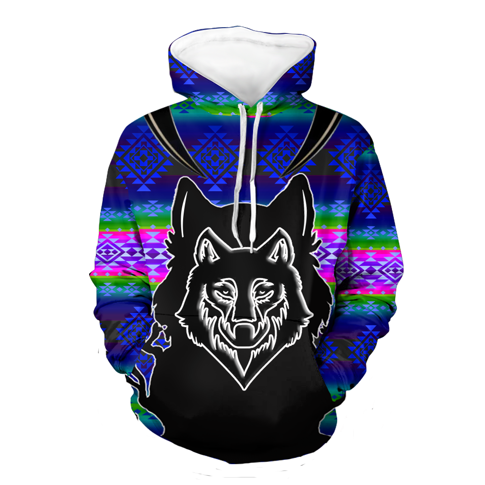 HD000105 Native American Pride  3D Hoodie