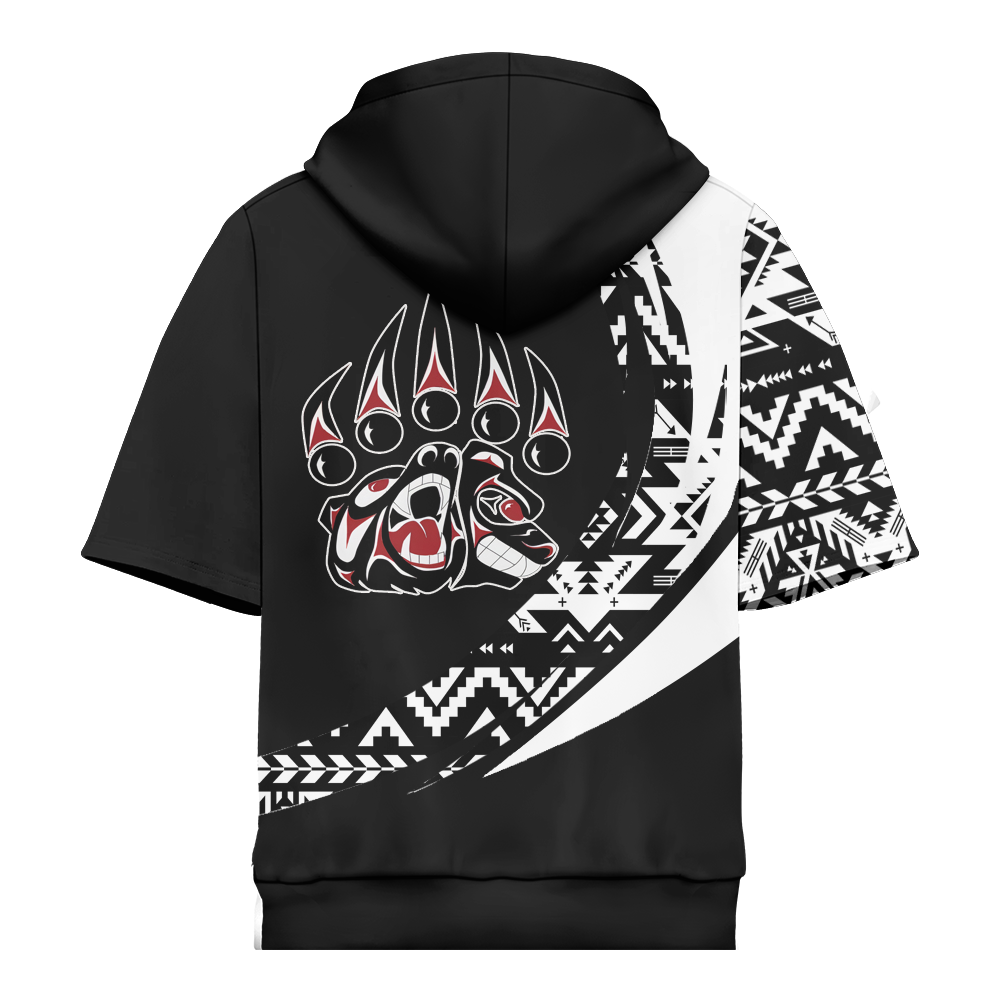 HD0012361 Pattern Native Pride 3D Short  Hoodie
