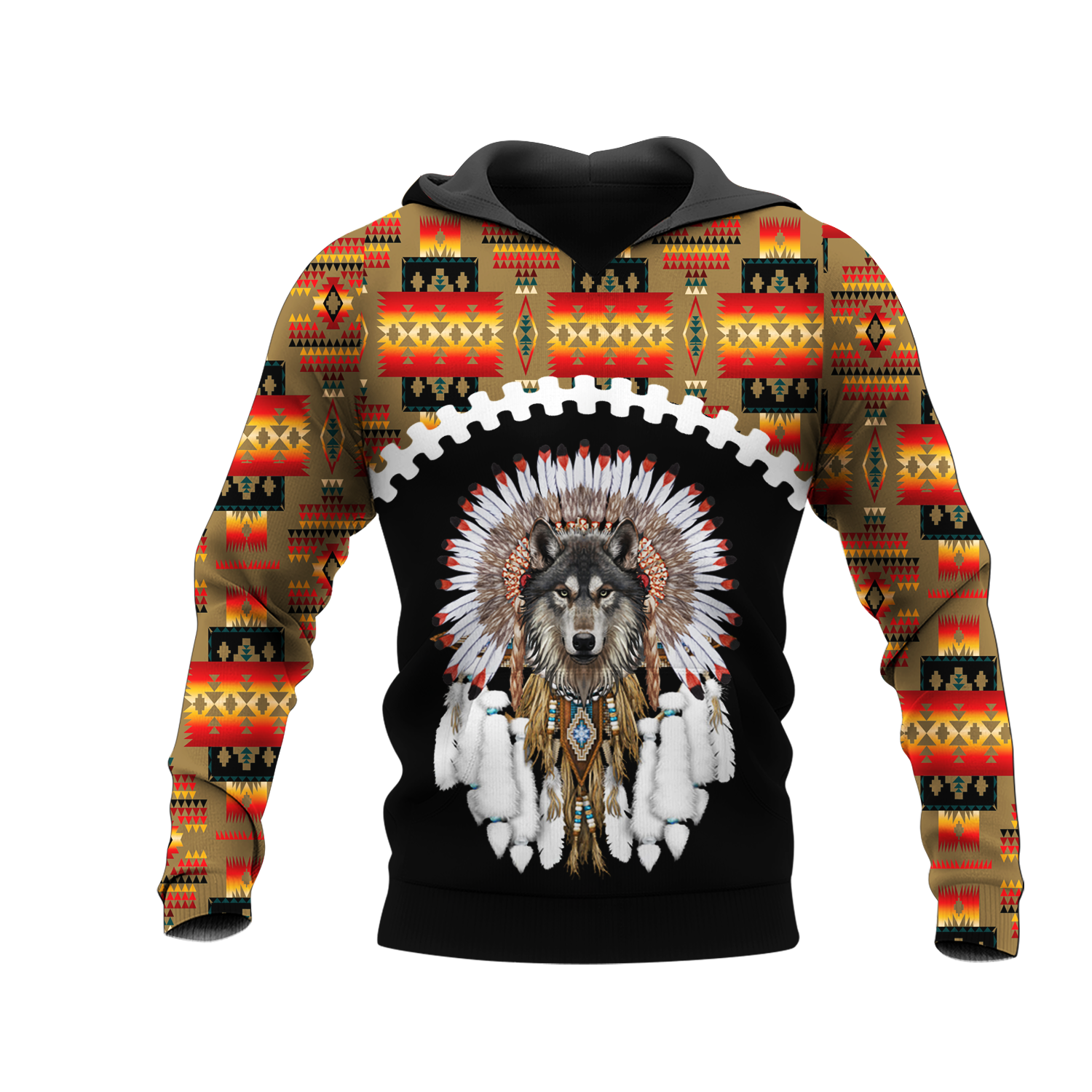 HD0012281 Pattern Native Pride 3D Hoodie