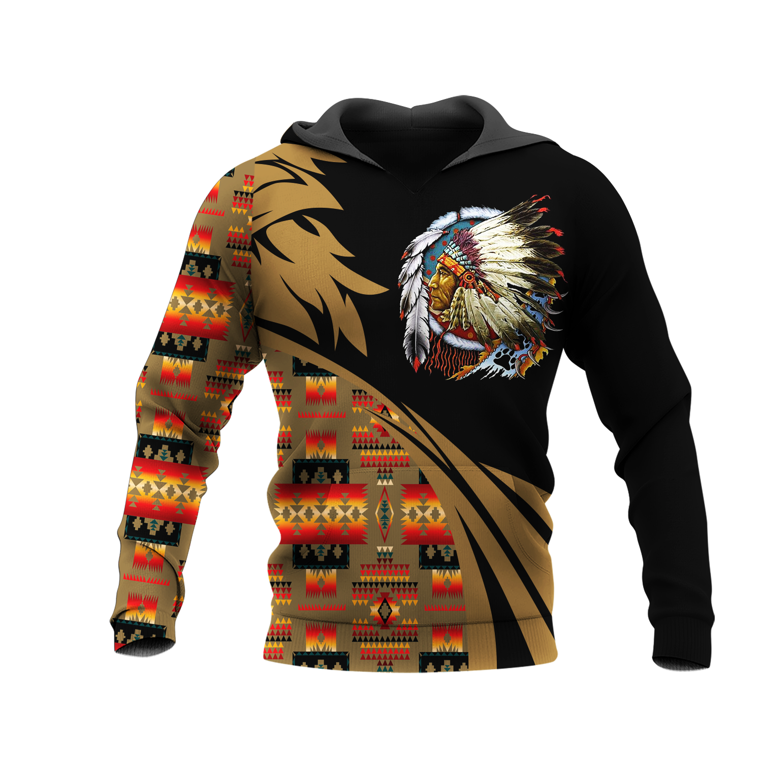 HD0012330 Pattern Native Pride 3D Hoodie