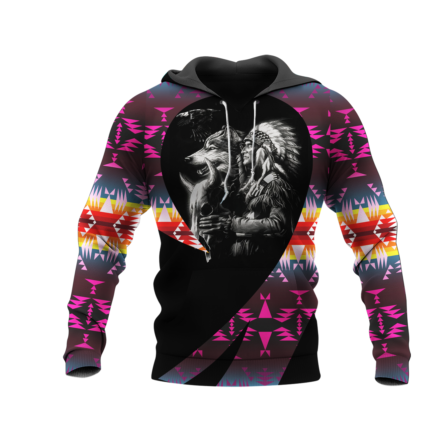 HD0011618 Pattern Native Pride 3D Hoodie