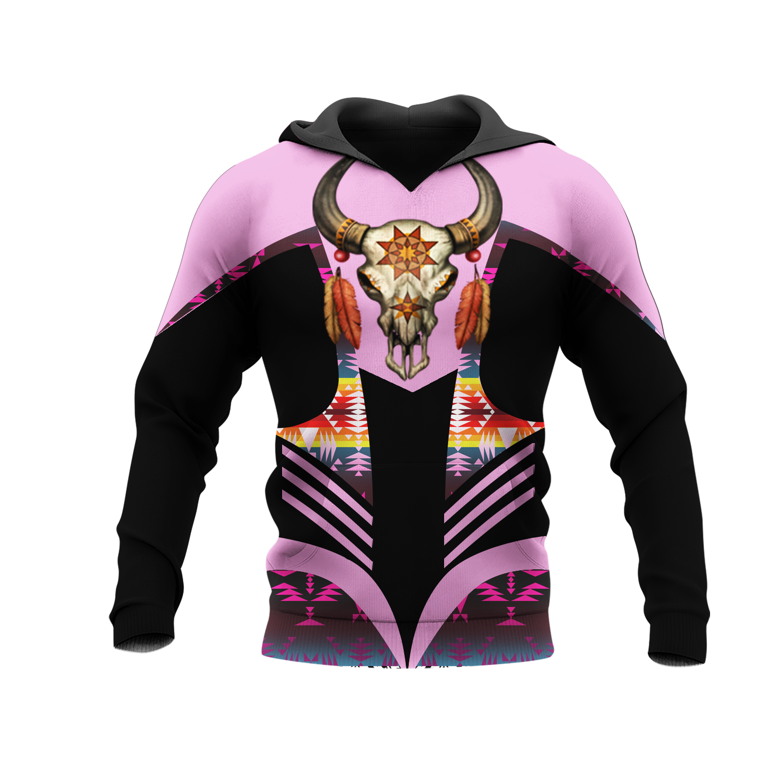 HD001171 Pattern Native Pride 3D Hoodie