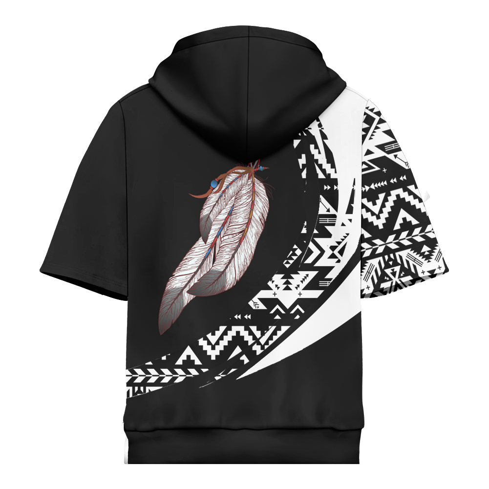 HD0012362 Pattern Native Pride 3D Short  Hoodie