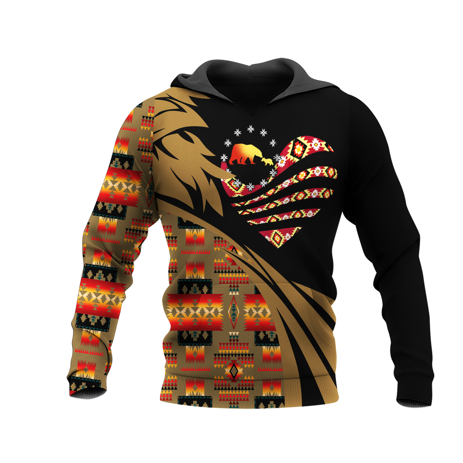 HD0012331 Pattern Native Pride 3D Hoodie