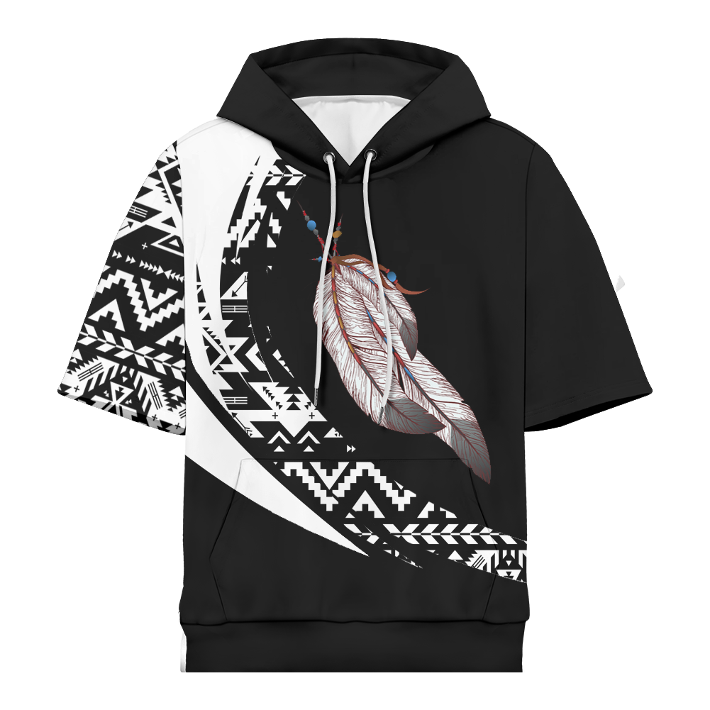 HD0012362 Pattern Native Pride 3D Short  Hoodie