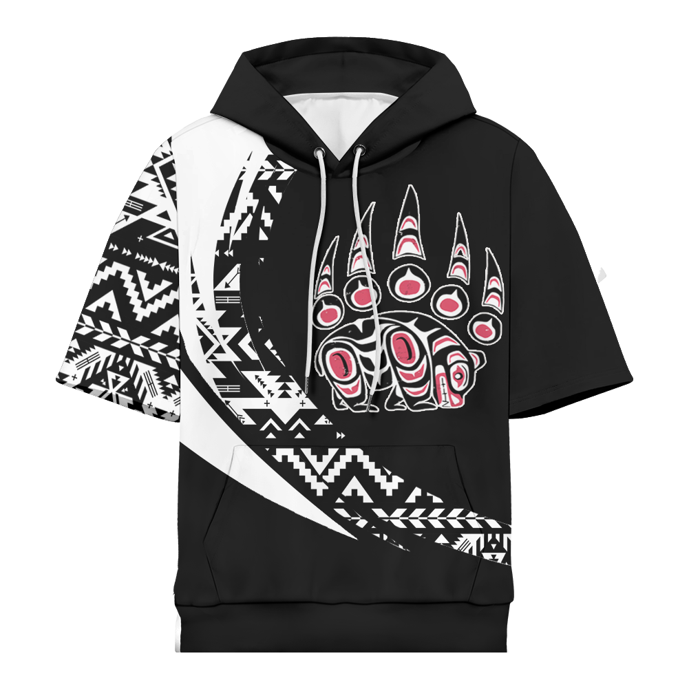 HD0012363 Pattern Native Pride 3D Short  Hoodie