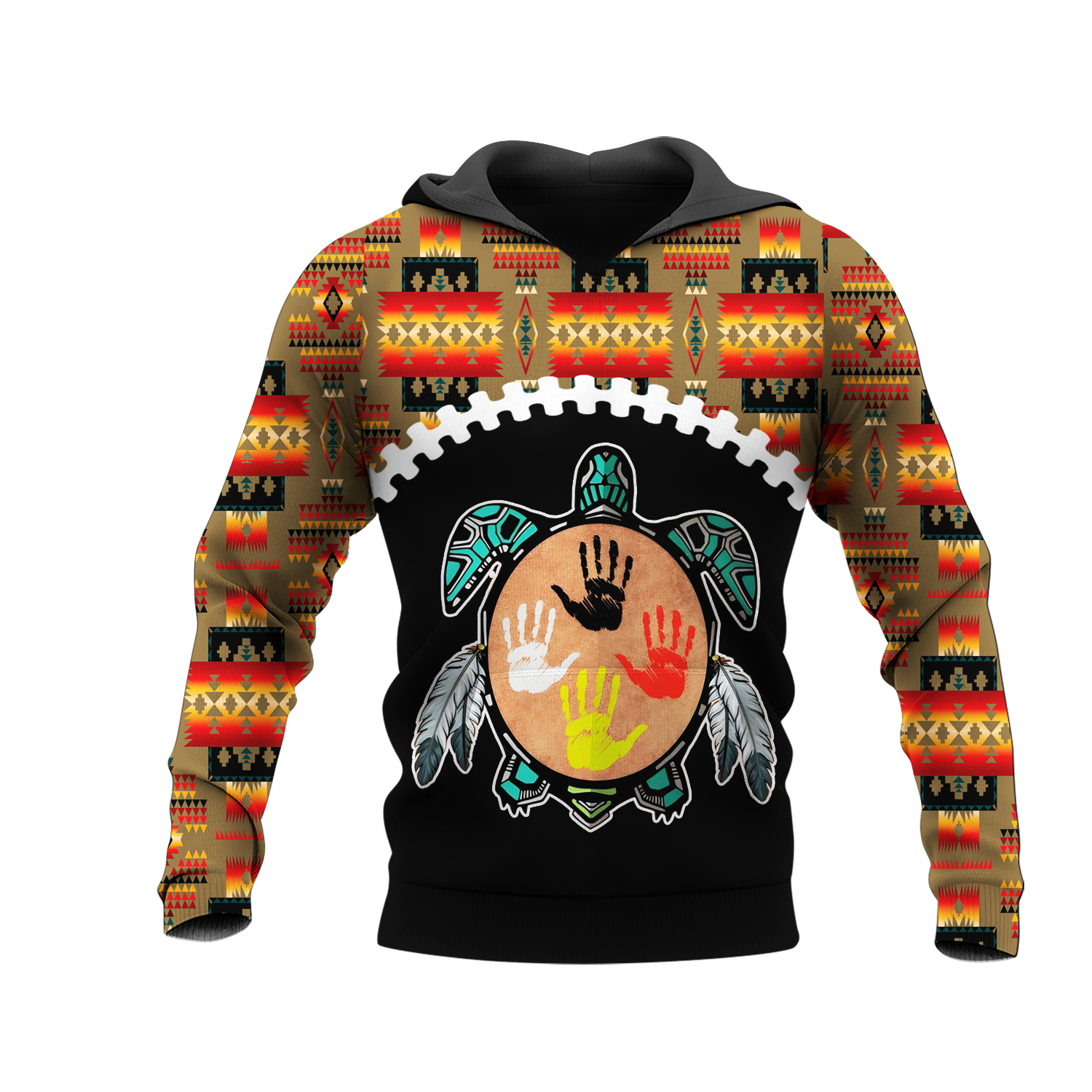 HD0012283 Pattern Native Pride 3D Hoodie