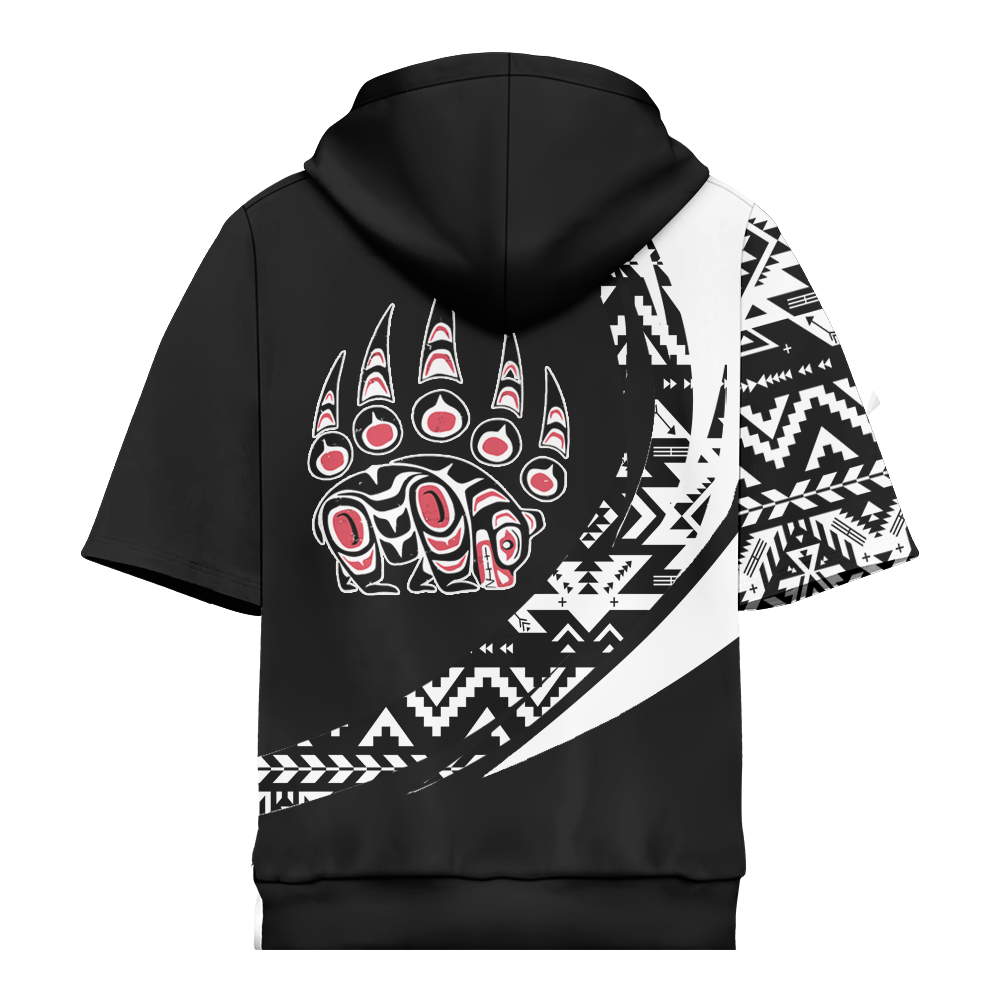 HD0012363 Pattern Native Pride 3D Short  Hoodie
