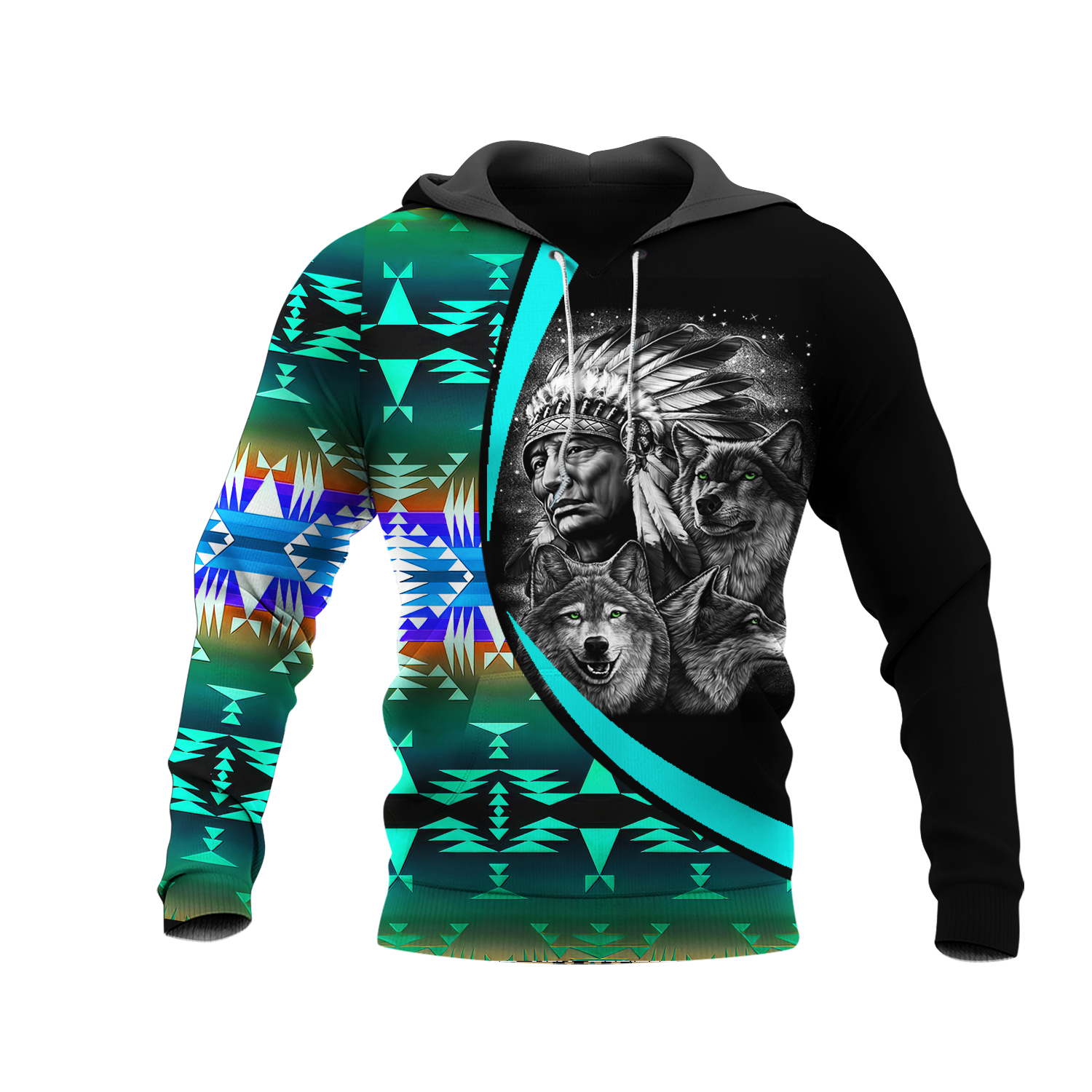 HD0011593 Pattern Native Pride 3D Hoodie