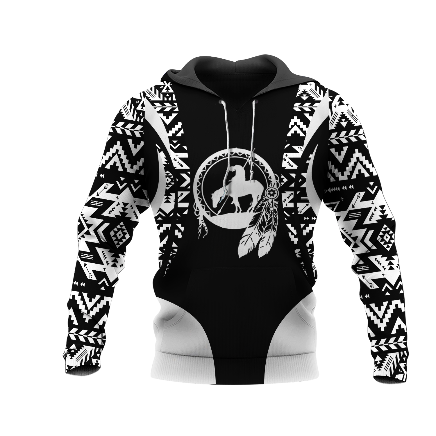 HD001103 Pattern Native Pride 3D Hoodie