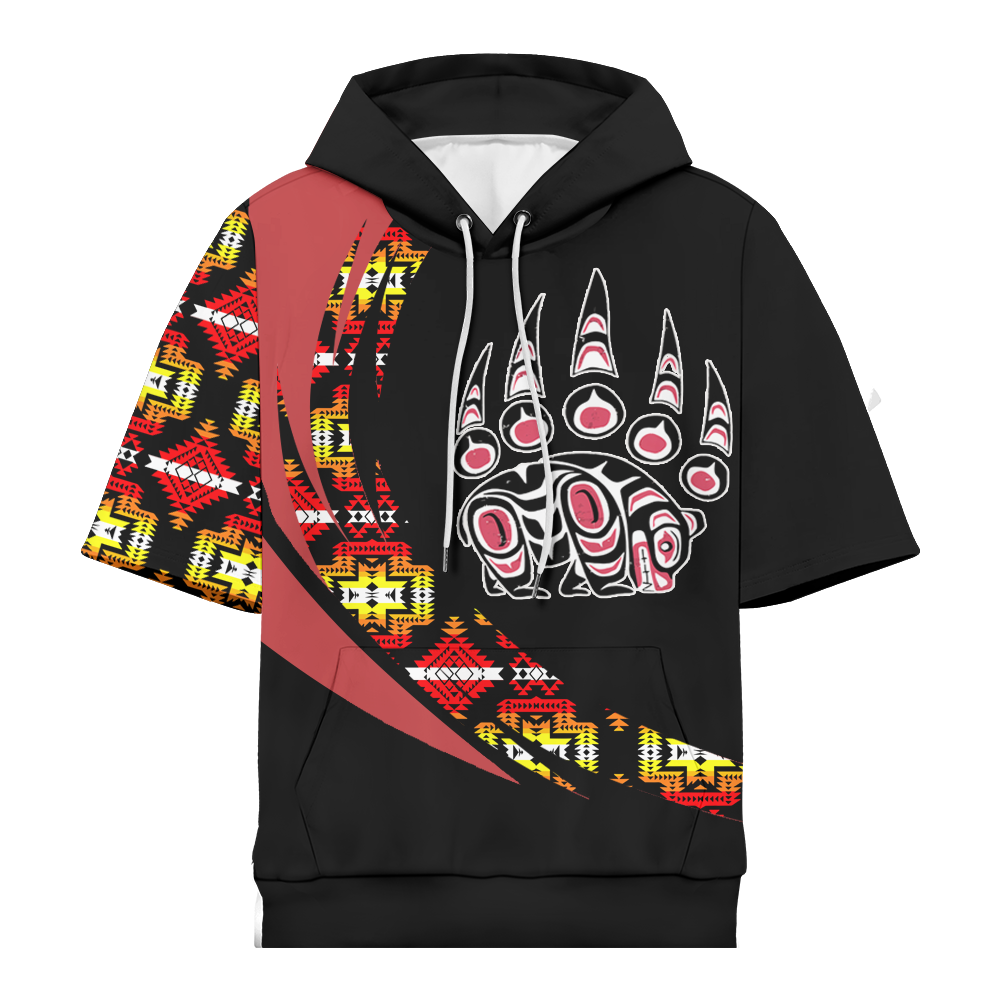 HD0012364 Pattern Native Pride 3D Short  Hoodie