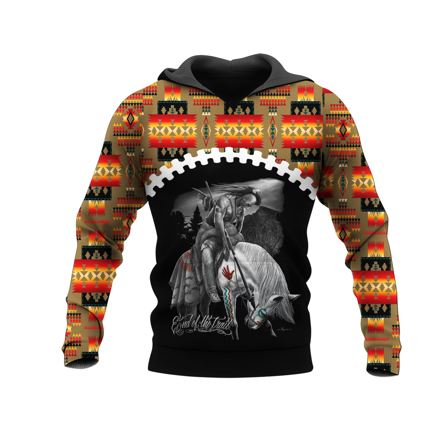 HD0012284 Pattern Native Pride 3D Hoodie