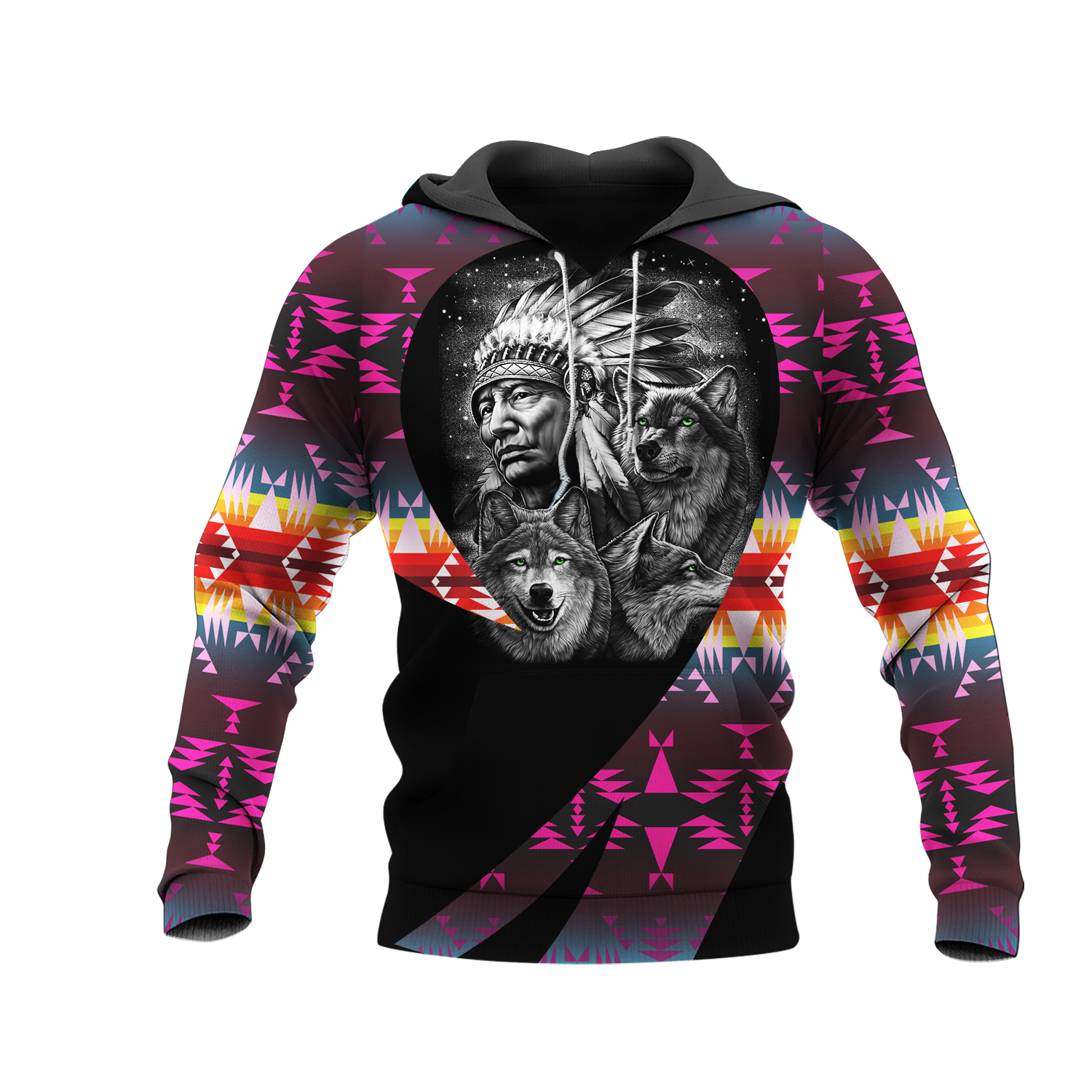 HD0011621 Pattern Native Pride 3D Hoodie