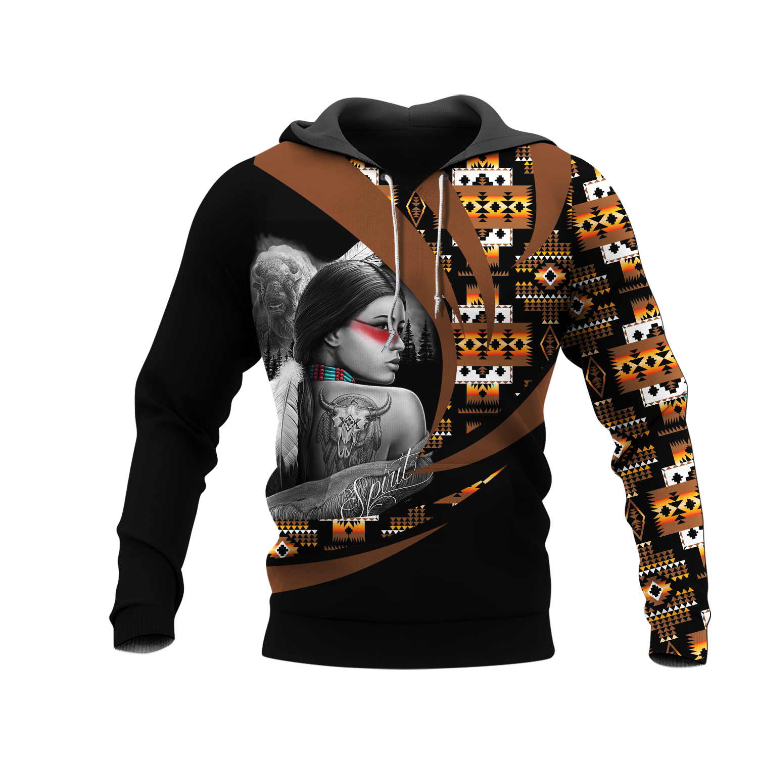 HD0011974 Pattern Native Pride 3D Hoodie