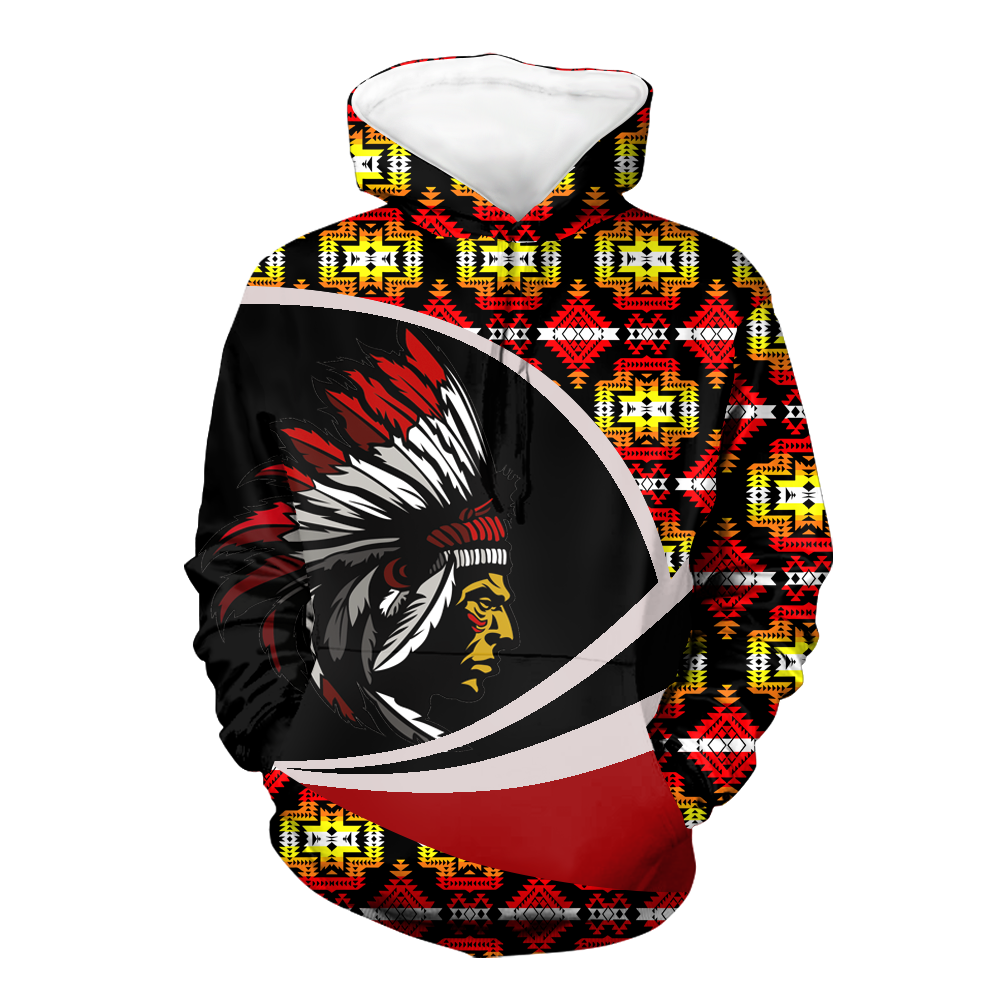 HD0011349  Pattern Native Pride 3D Hoodie