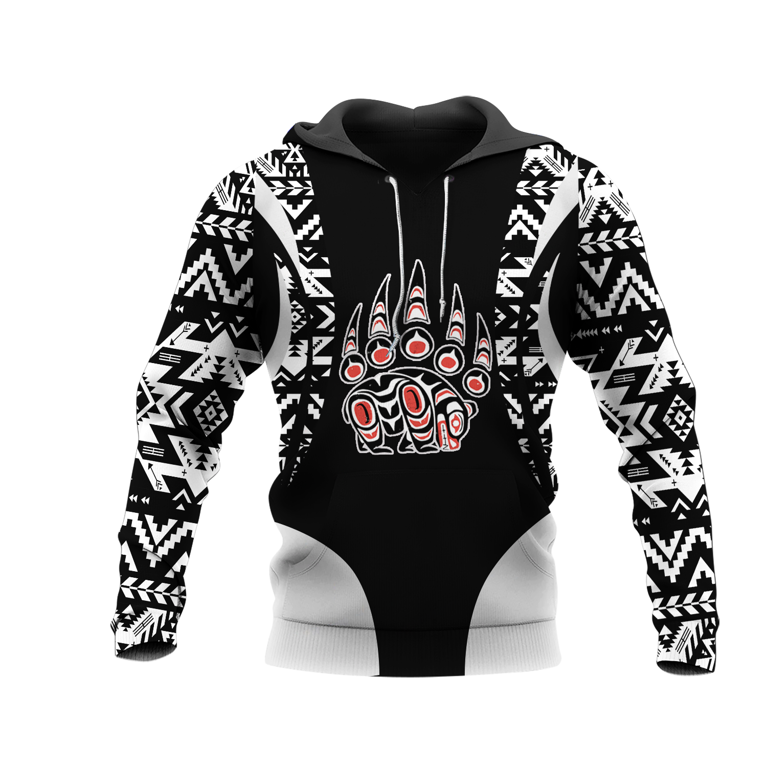 HD001104 Pattern Native Pride 3D Hoodie