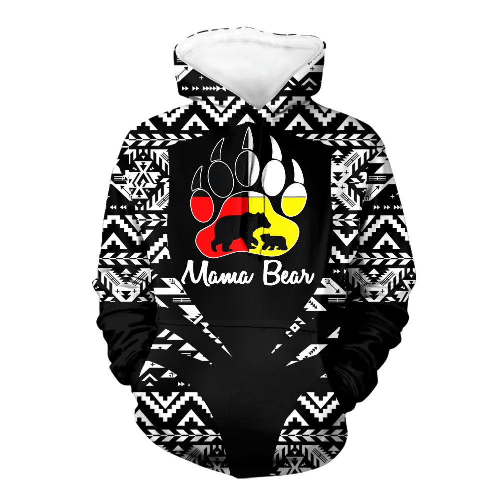 HD000316 Pattern Native Pride 3D Hoodie