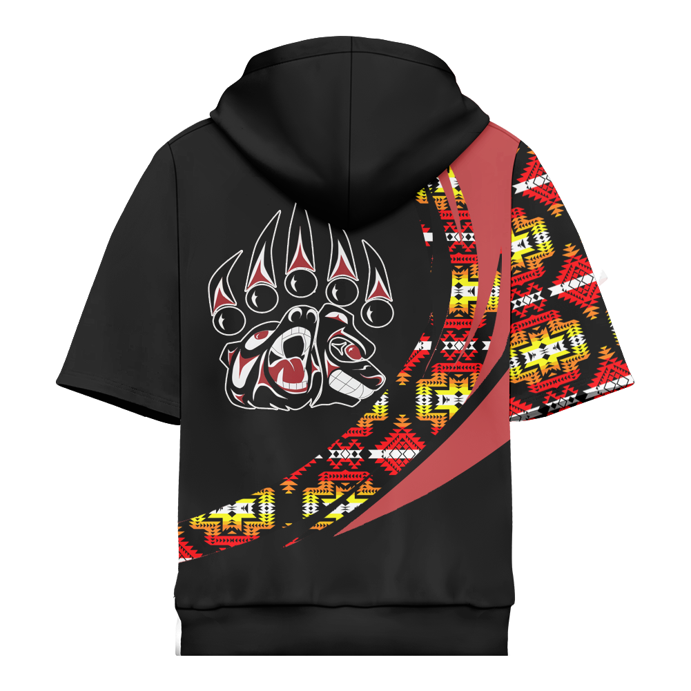 HD0012366 Pattern Native Pride 3D Short  Hoodie