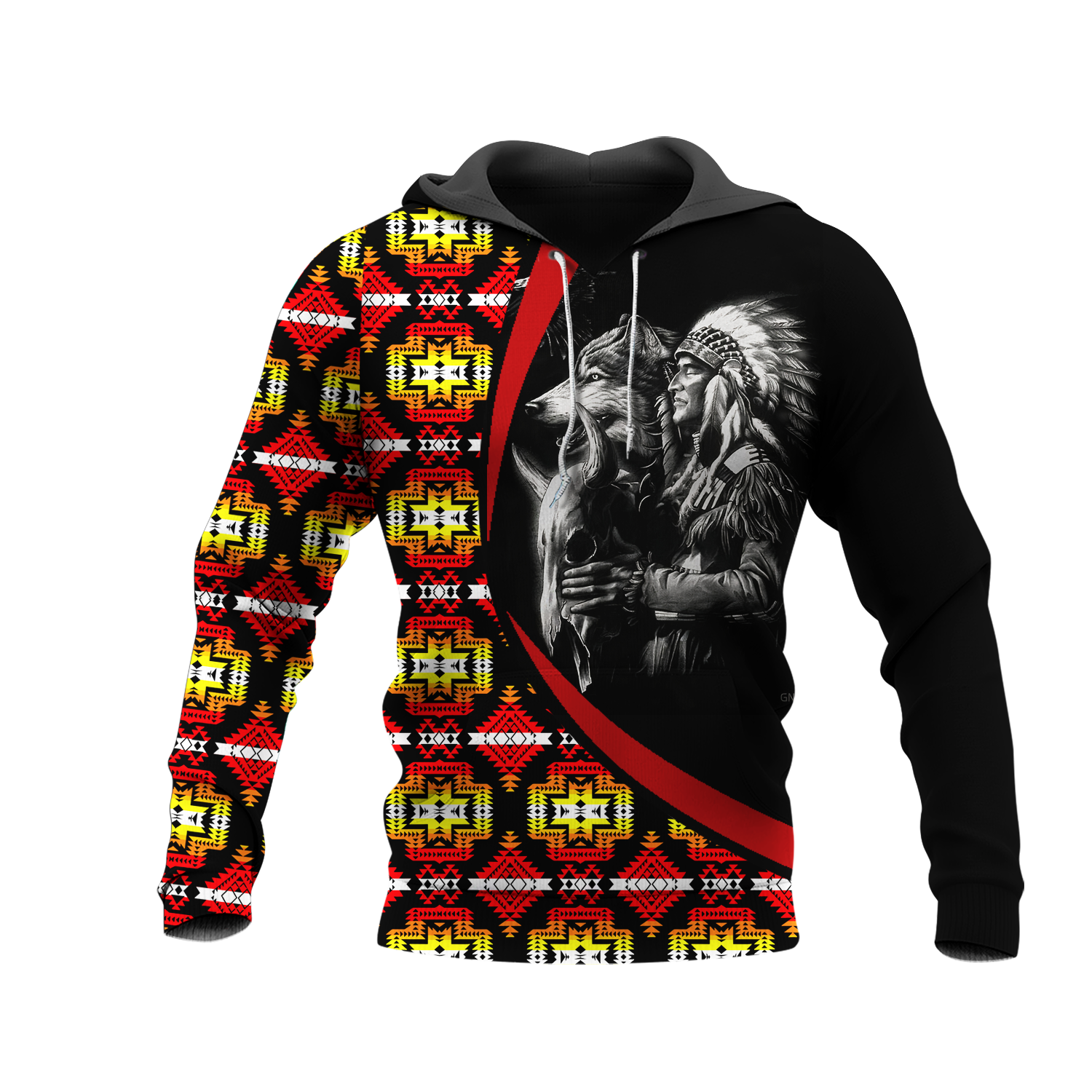 HD0011596 Pattern Native Pride 3D Hoodie
