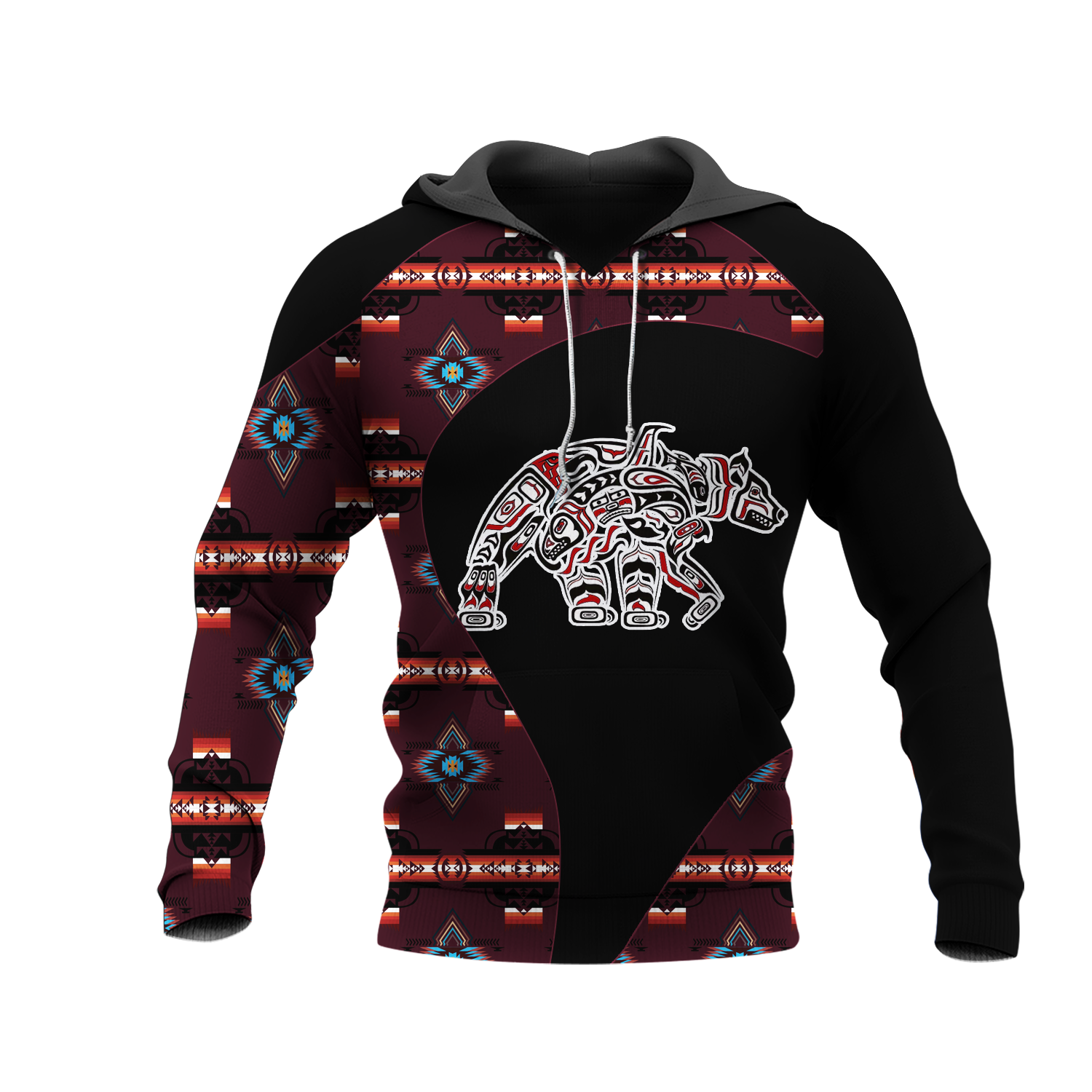 HD0012476 Pattern Native Pride 3D Hoodie