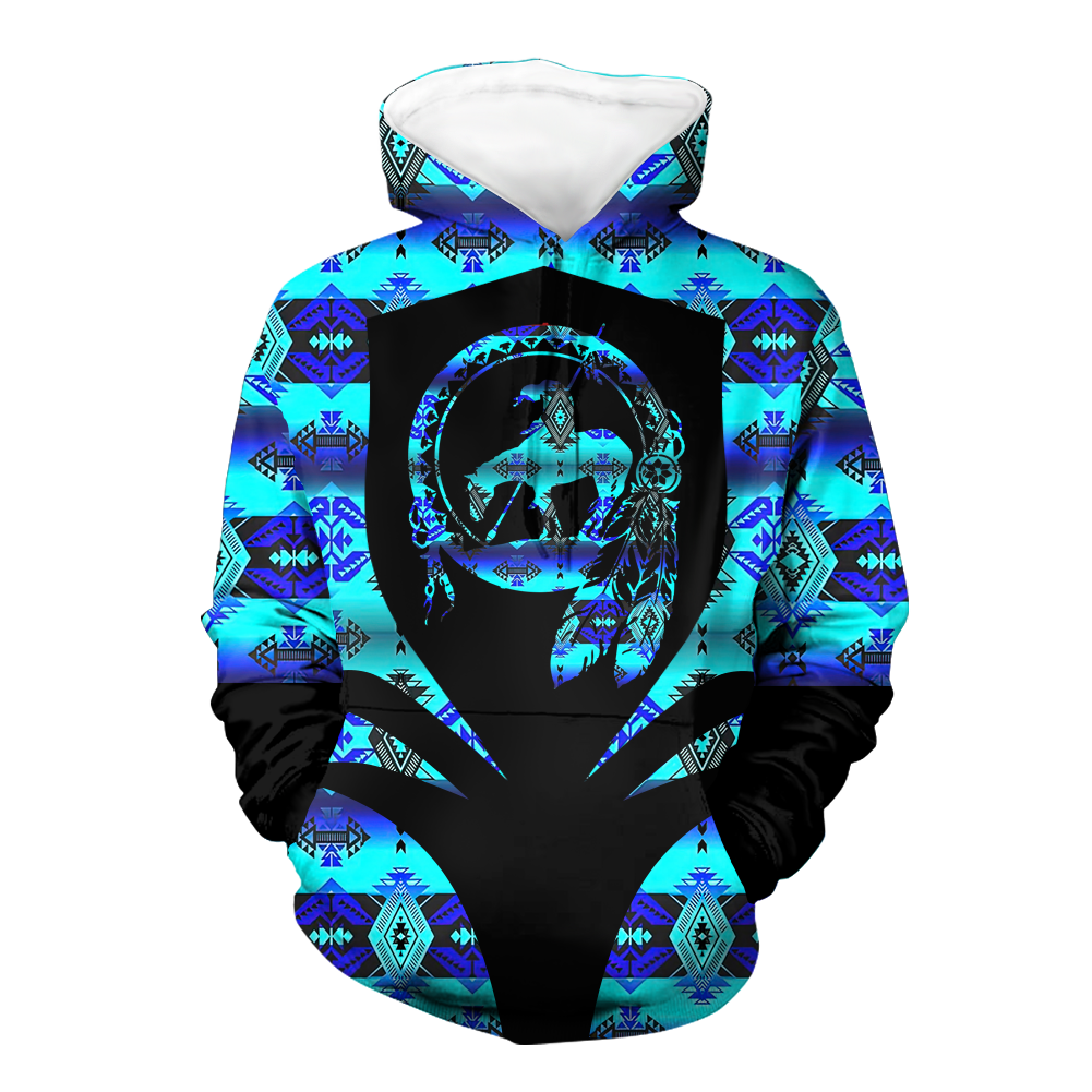 HD000313 Pattern Native Pride 3D Hoodie