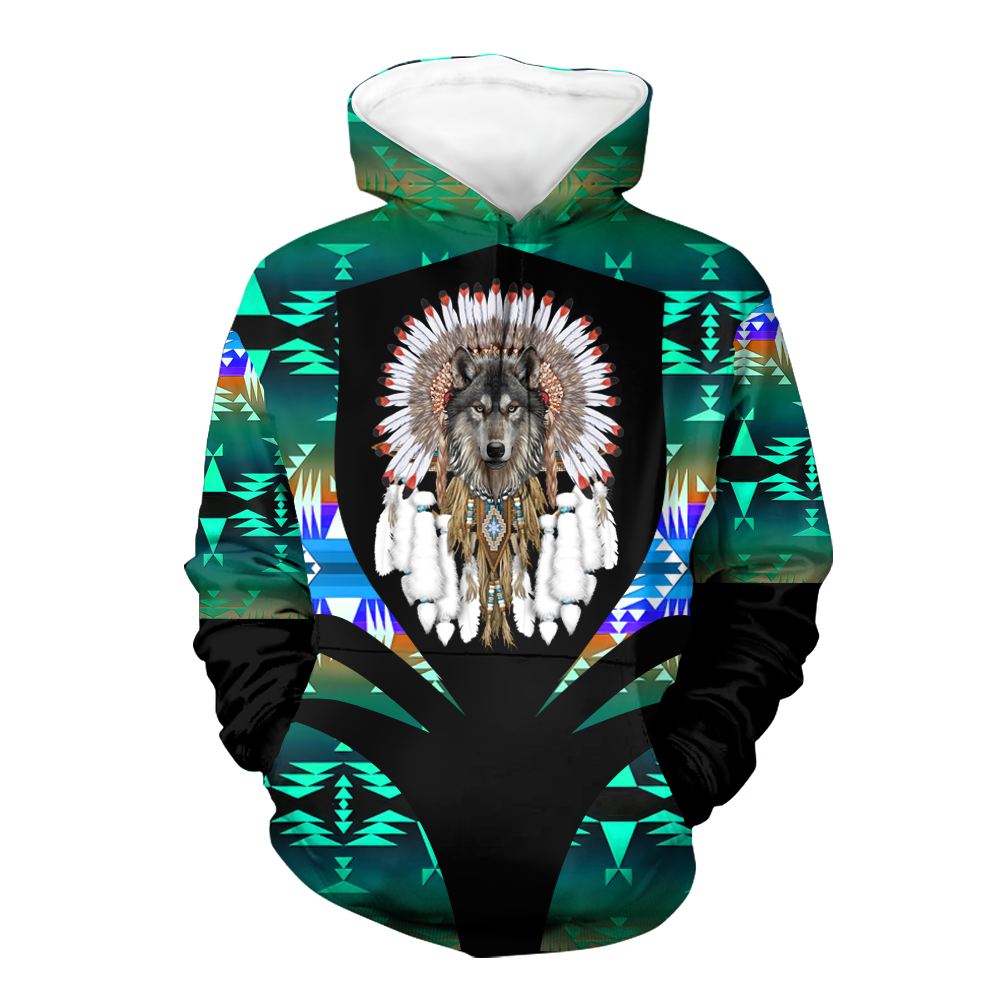 HD000311 Pattern Native Pride 3D Hoodie