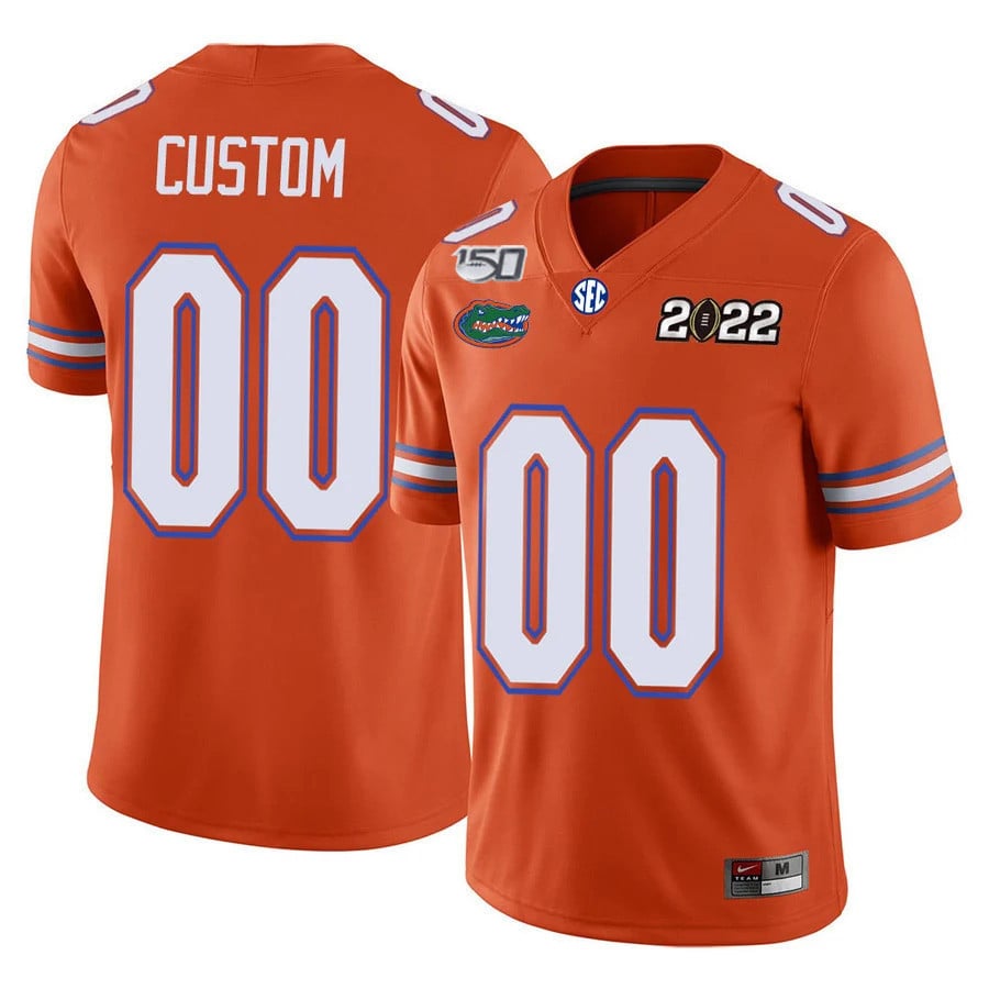 Florida Gators Custom 150th Anniversary Patch Jersey Collection â All Stitched