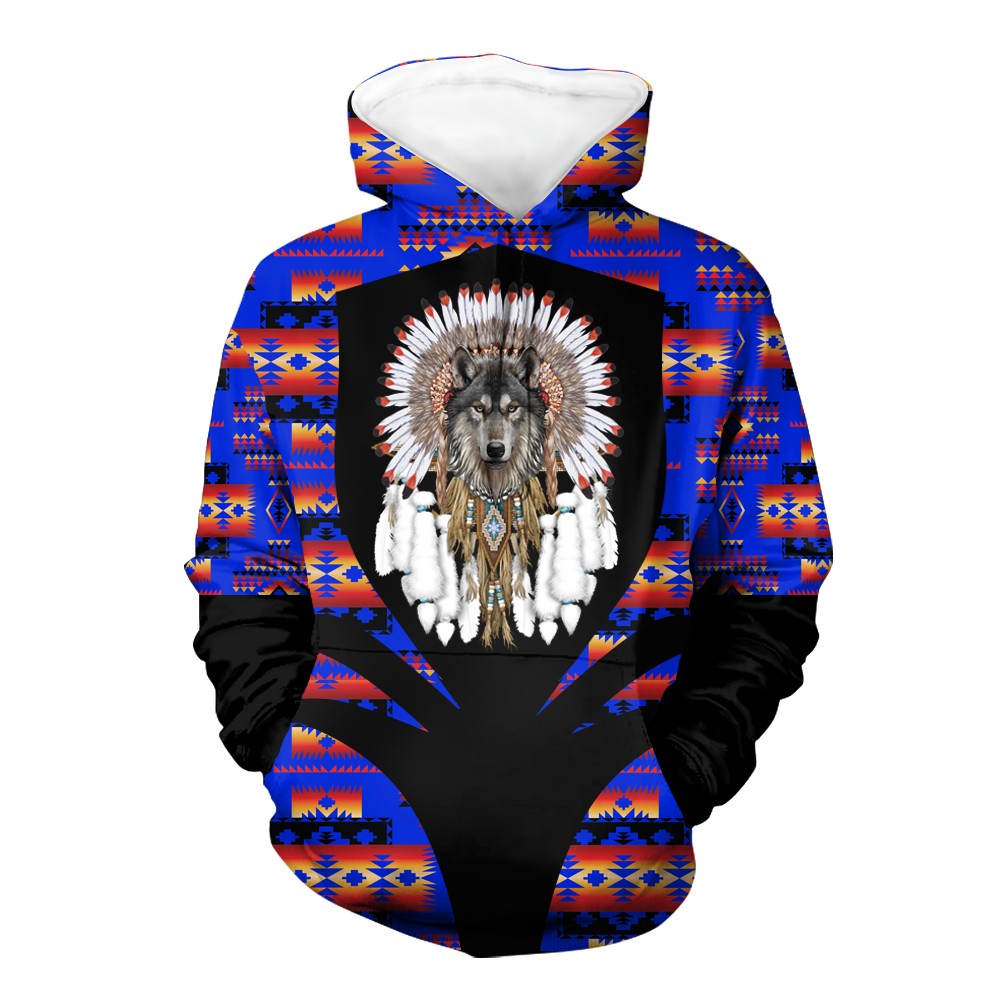 HD000326 Pattern Native Pride 3D Hoodie