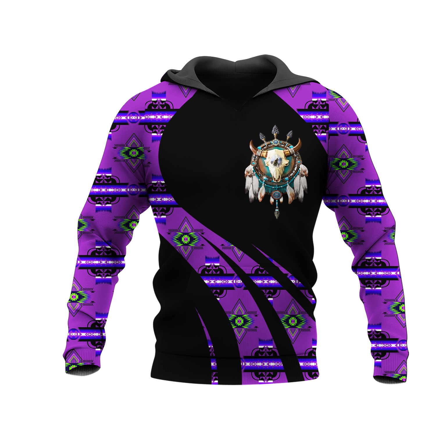 HD0011700 Pattern Native Pride 3D Hoodie