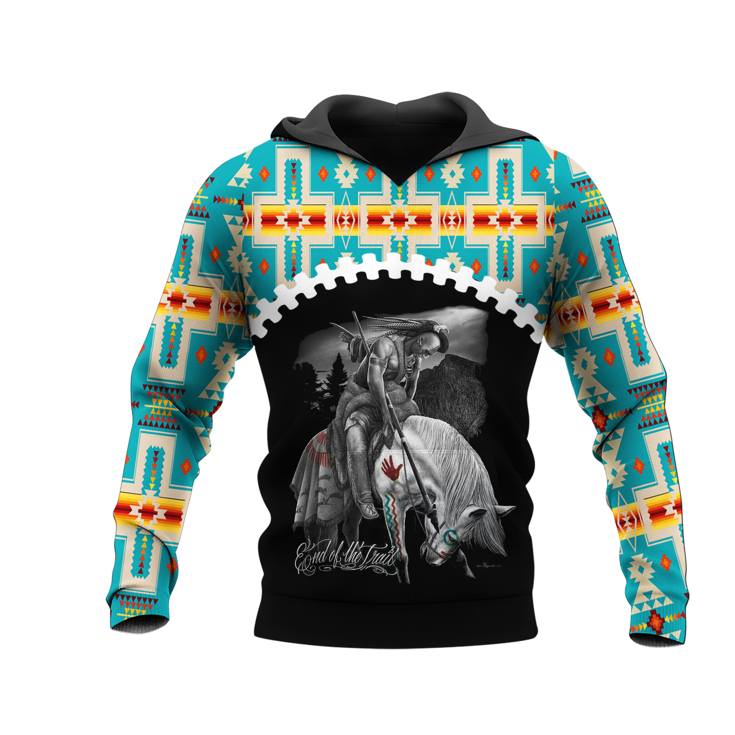 HD0012290 Pattern Native Pride 3D Hoodie