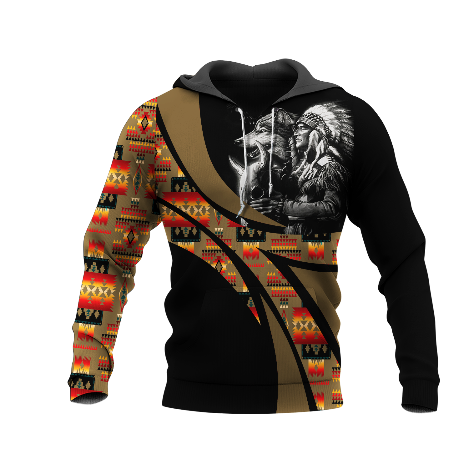 HD0011843 Pattern Native Pride 3D Hoodie