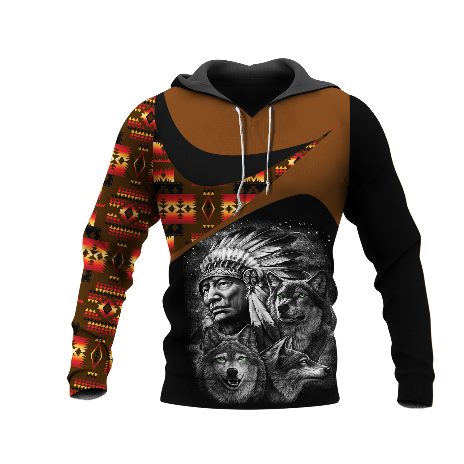 HD0011420 Pattern Native Pride 3D Hoodie