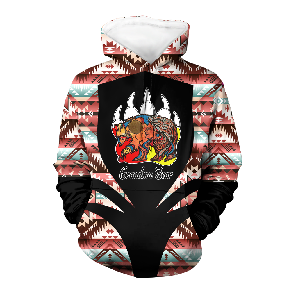 HD000341 Pattern Native Pride 3D Hoodie