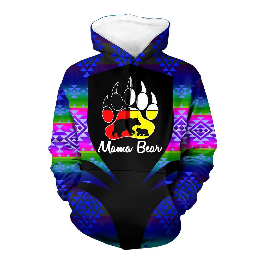 HD000337 Pattern Native Pride 3D Hoodie