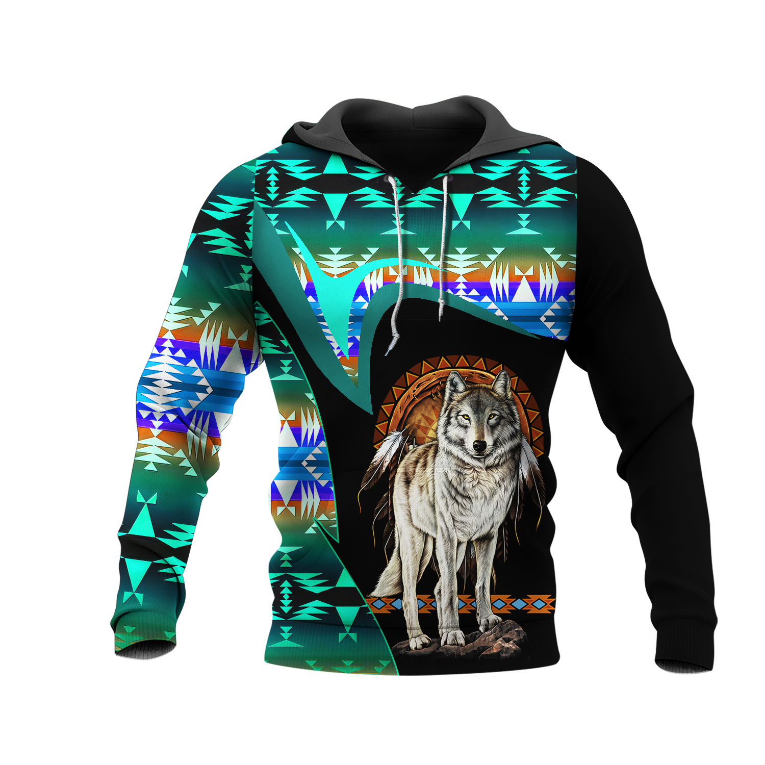 HD0011532 Pattern Native Pride 3D Hoodie
