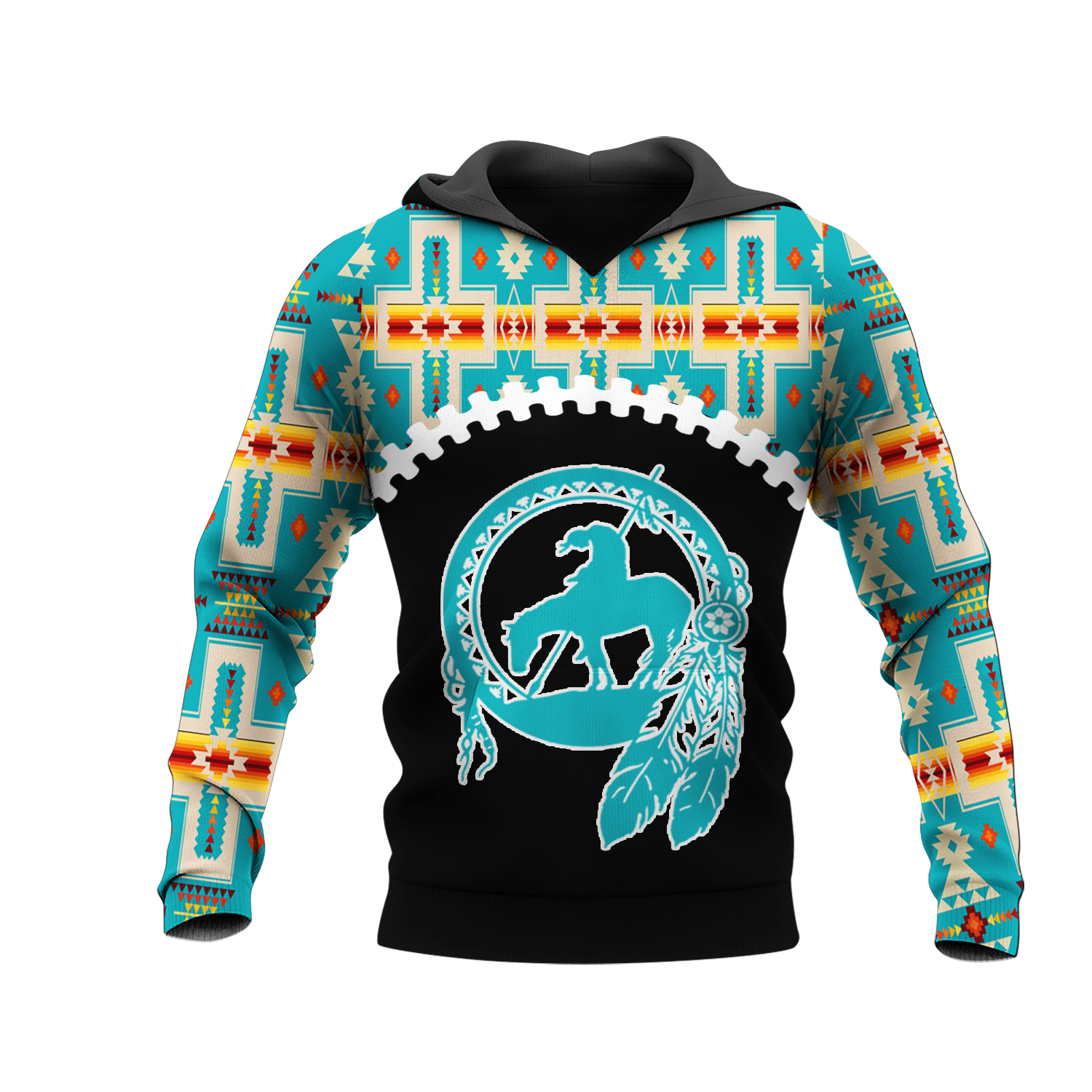 HD0012271 Pattern Native Pride 3D Hoodie
