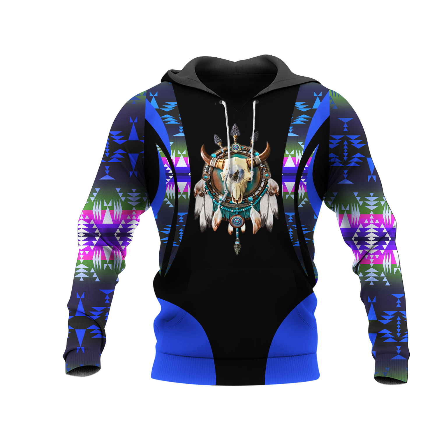 HD001137 Pattern Native Pride 3D Hoodie