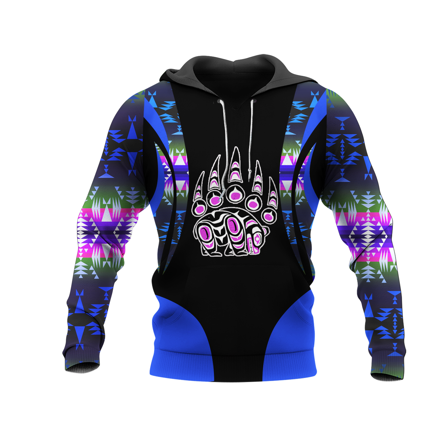 HD001138 Pattern Native Pride 3D Hoodie