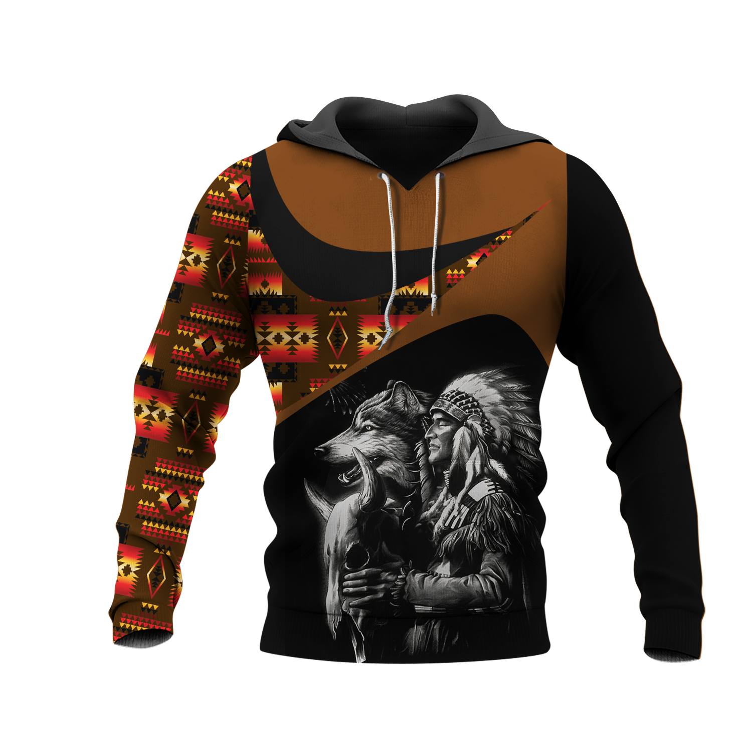 HD0011421 Pattern Native Pride 3D Hoodie