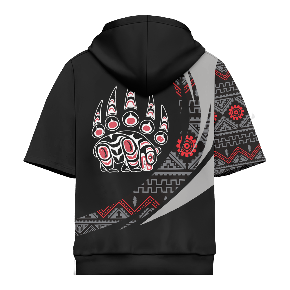 HD0012352 Pattern Native Pride 3D Short  Hoodie