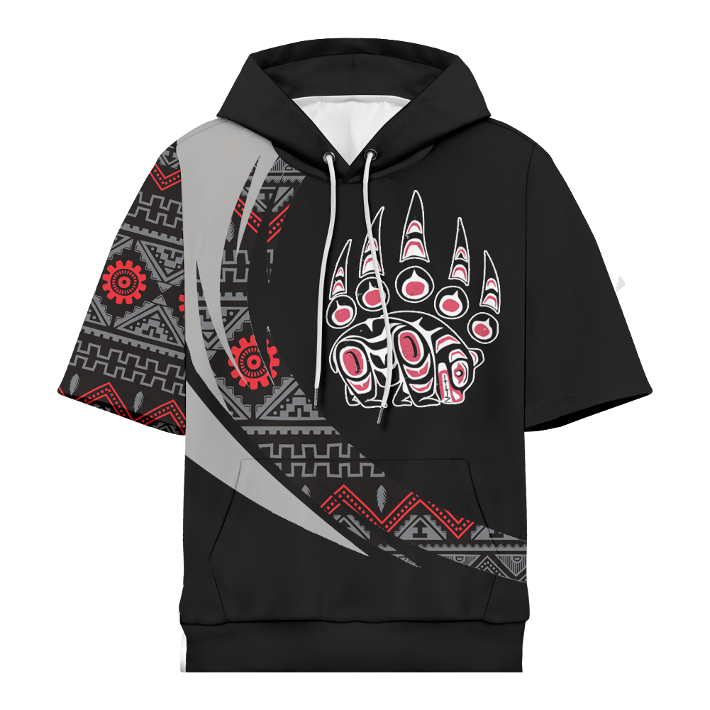 HD0012352 Pattern Native Pride 3D Short  Hoodie
