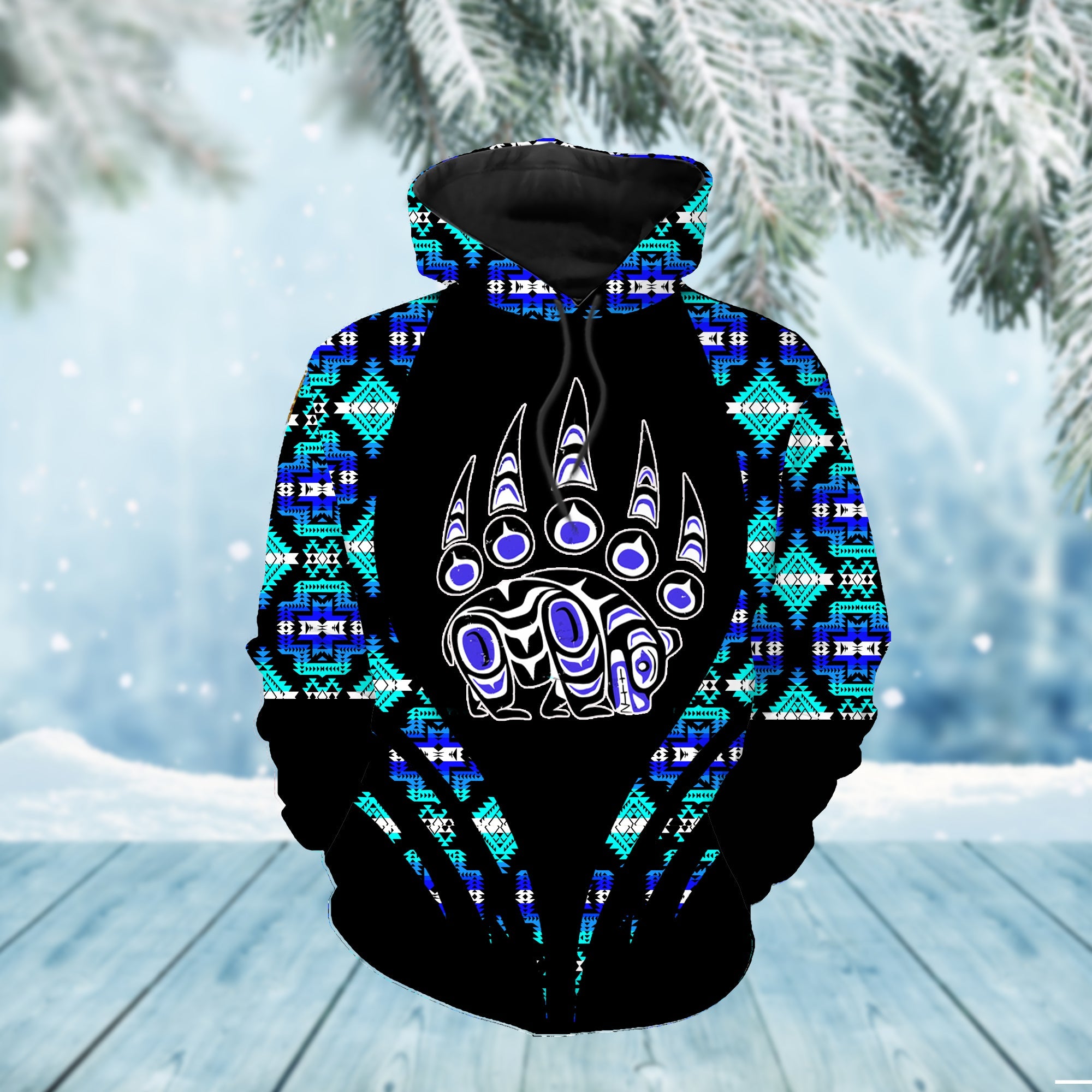 HD0011636 Pattern Native Pride 3D Hoodie