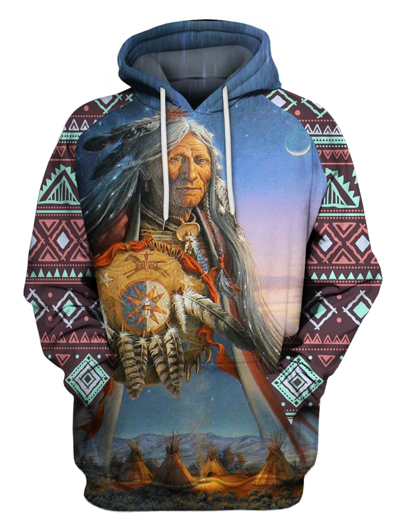 GB-NAT00572 Chief 3D Hoodie