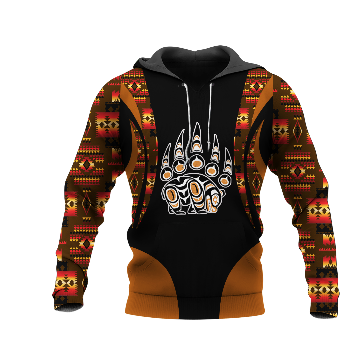 HD001136 Pattern Native Pride 3D Hoodie