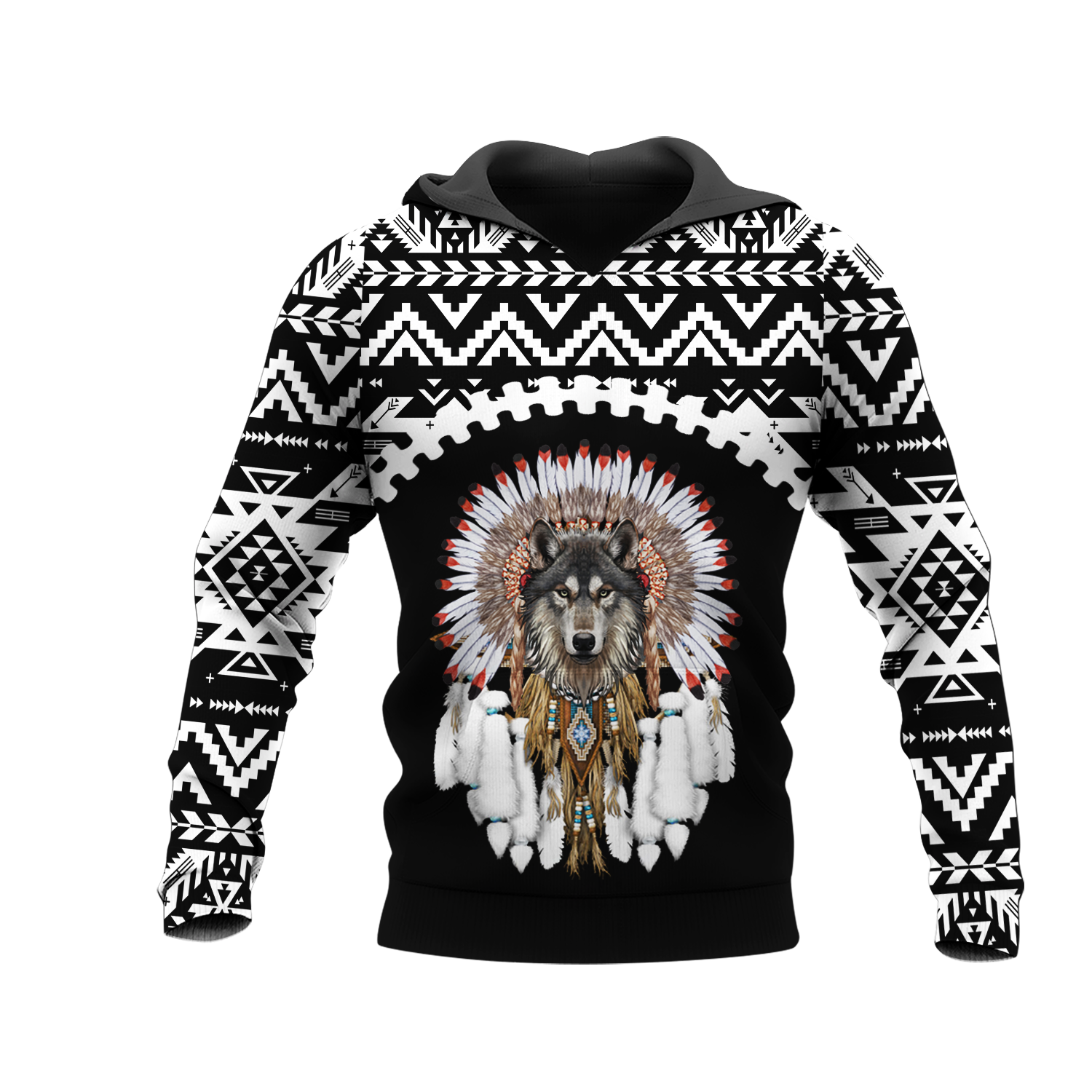 HD0012291 Pattern Native Pride 3D Hoodie