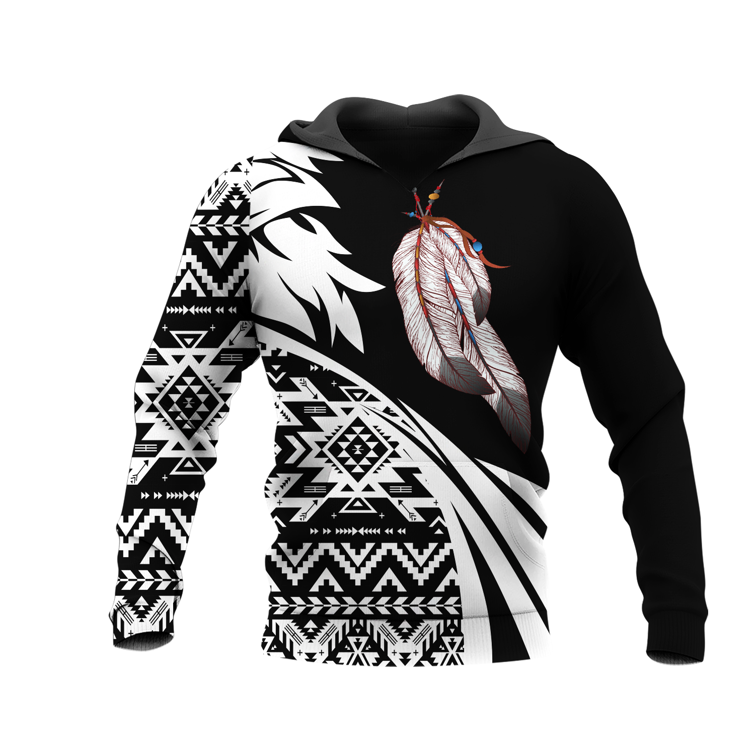 HD0012340 Pattern Native Pride 3D Hoodie