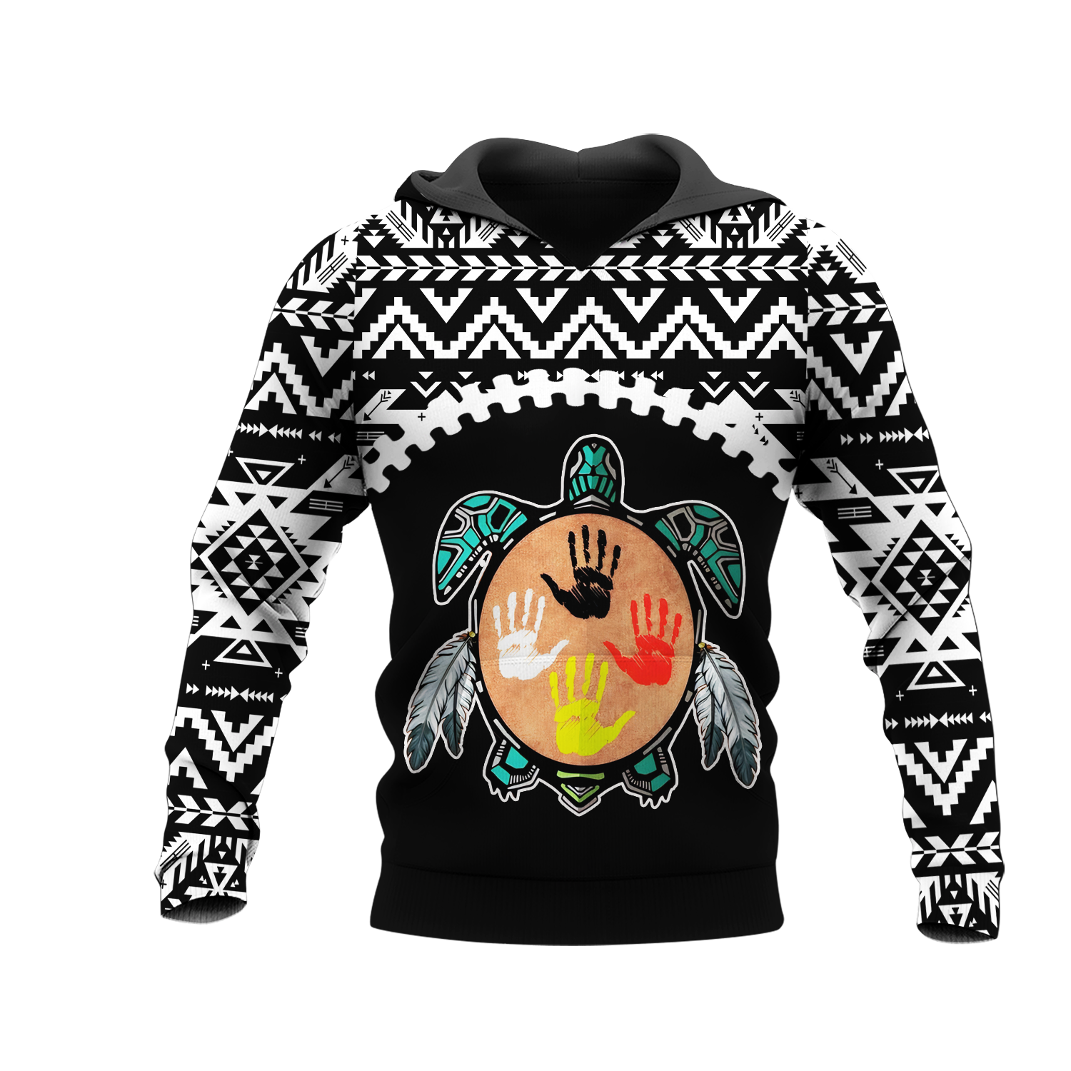 HD0012292 Pattern Native Pride 3D Hoodie
